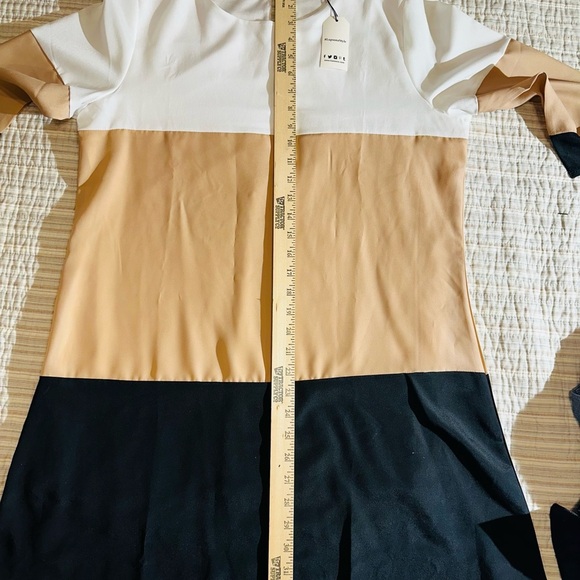 Lupsona Color Block Dress, NWT, Size XL - Picture 9 of 10